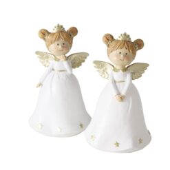 Boltze Home Figuur Engel 8x7,5x13,2cm