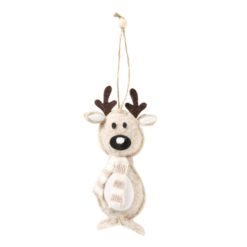 Boltze Home Kersthanger Hert 7x30x14cm