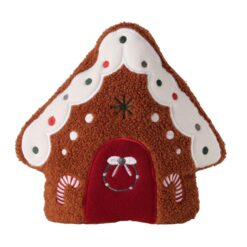 Boltze Home Kussen Peperkoekhuis 28cm